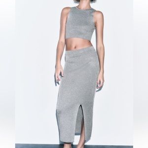 ZARA 2 Piece Set NWT Co-ord Set Party Festival Concert Fun